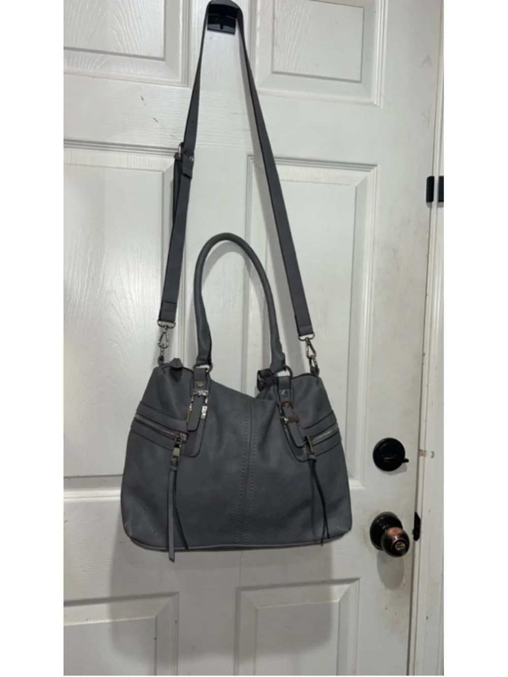 Women's Unbranded Gray Satchel One Size - Picture 4 of 6